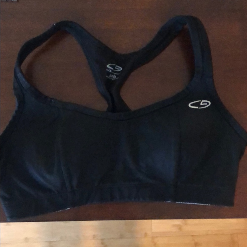 Black champion sports bra